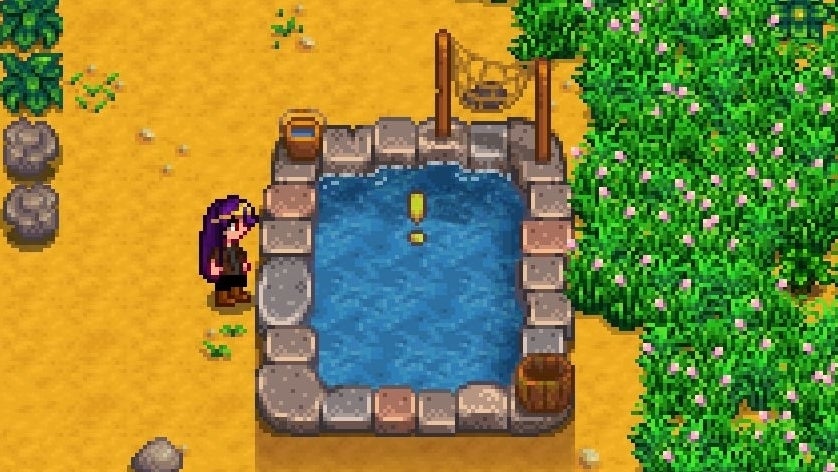 Stardew Valley Ponds - best products and best fish for ponds, and pond